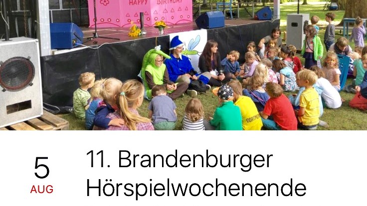 Brandenburger Hörspielwochenende_Programm für die KLeinen