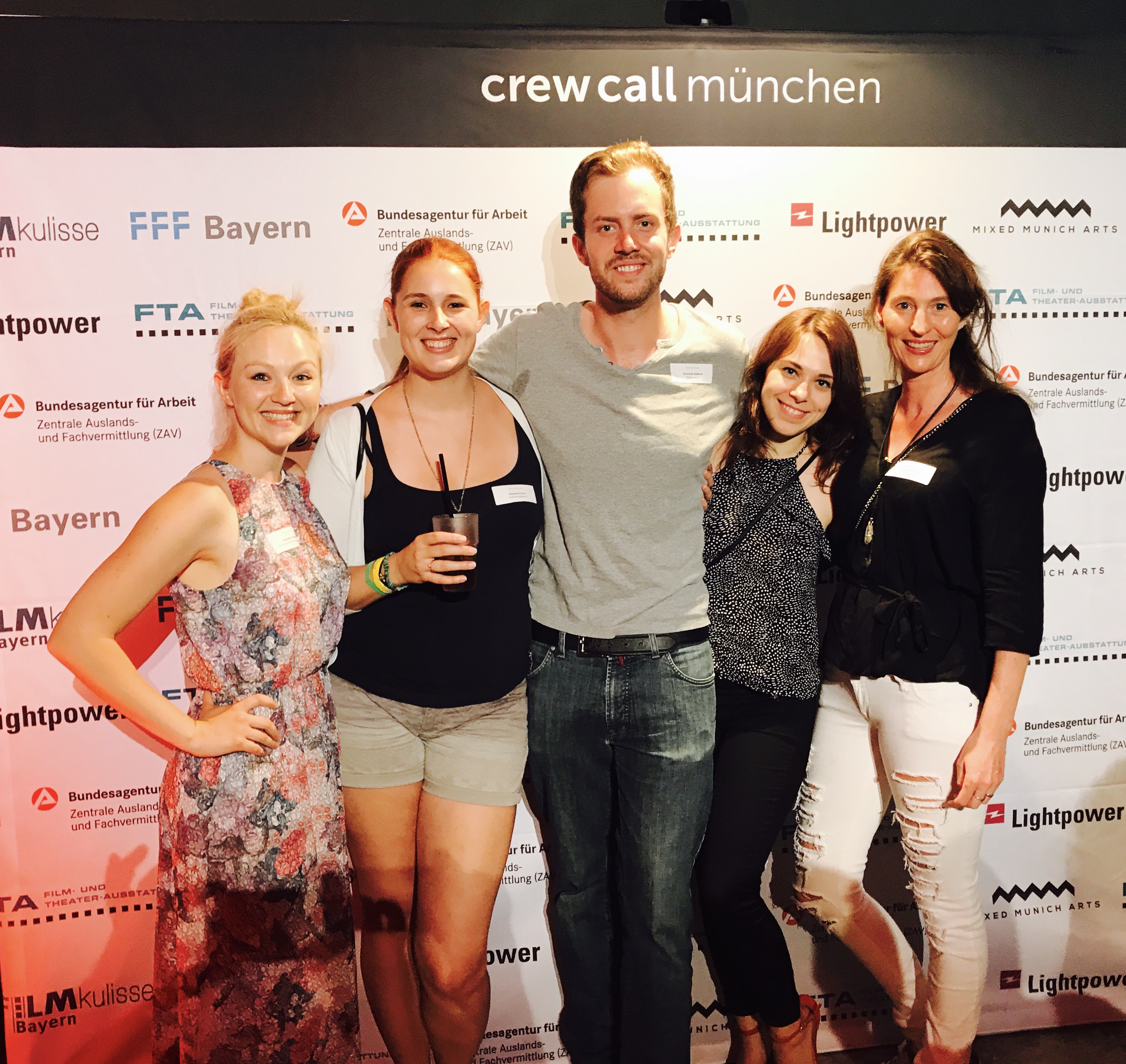 Crew Call 2017 mit Alexandra Schiller, Melanie Fürst, Dominik Balkow und Nadine Scheidecker und Corinna Bergmann