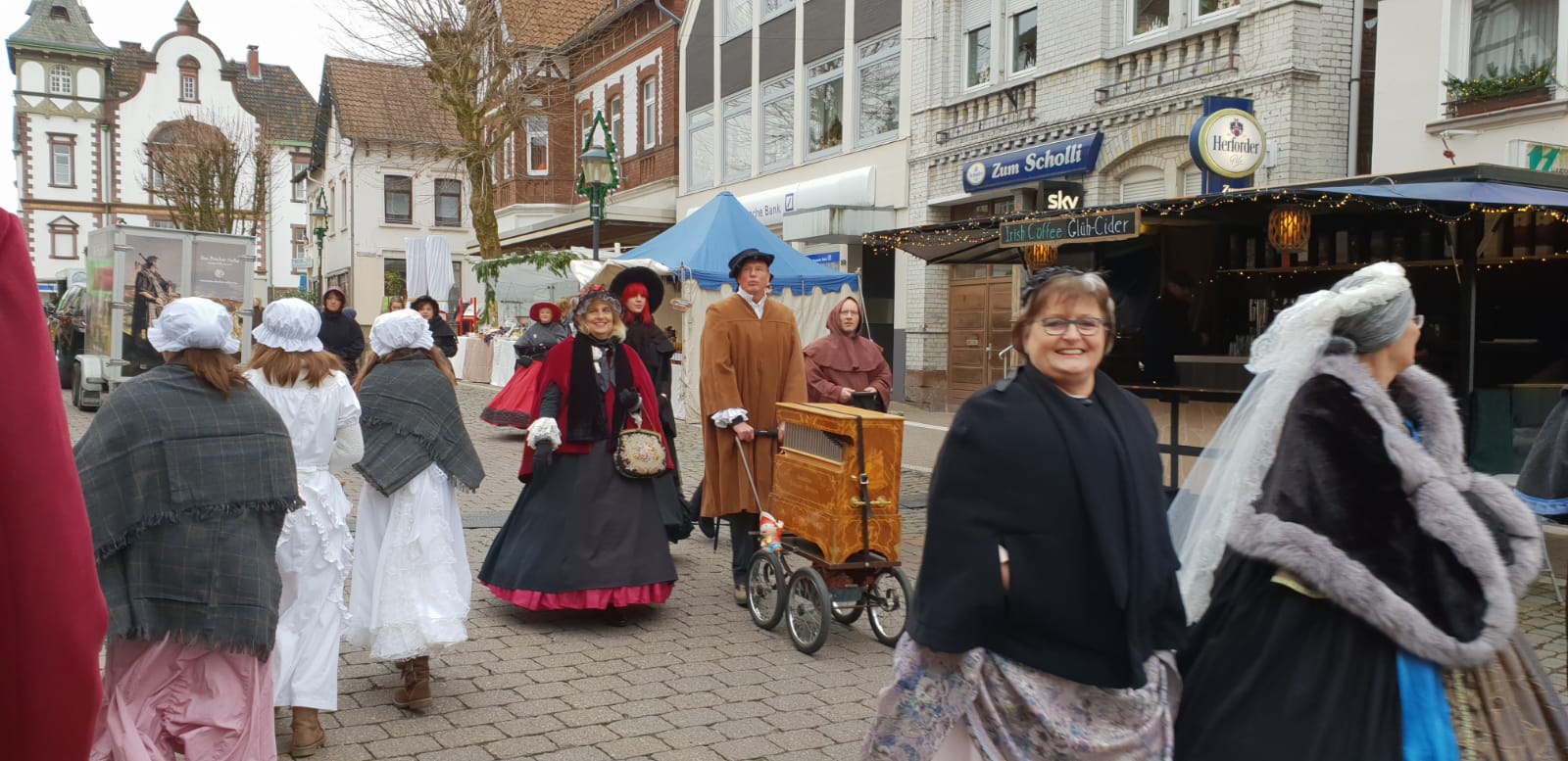 Historisches Marktreiben in Blomberg